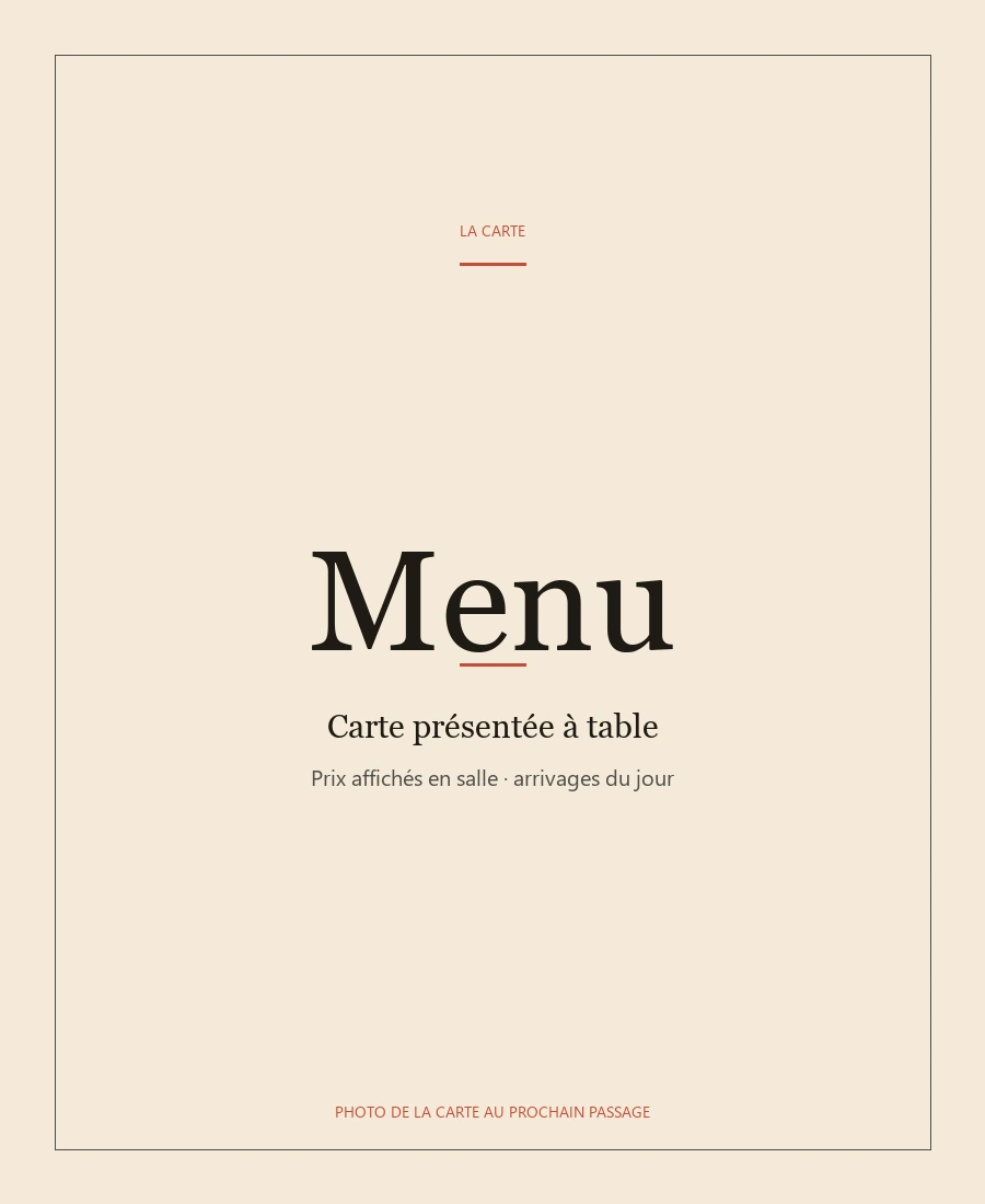 Carte L'imprévu, photo de la carte au prochain passage